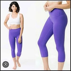 Zyia Active Purple Leggings Size 6-8